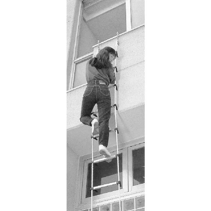 繩ばしご(蛍光表示付) 8.5m EA904Z-85 4518340092624【別送品】