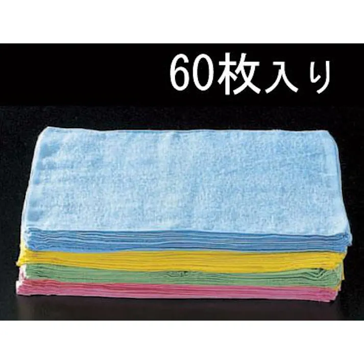 ESCO 400x290mm/ 80匁 B級タオル(60枚) EA929CB 4518340102958(CDC)【別送品】