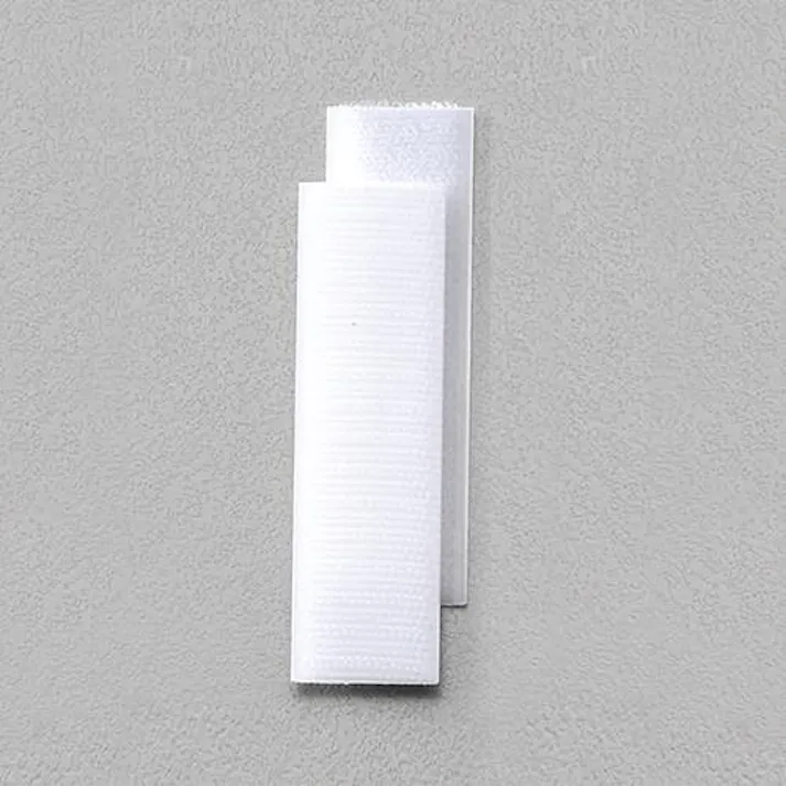 ESCO 25x100mm マジックテープPP用(粘着付/白) EA944MB-51 4518340160279(CDC)【別送品】