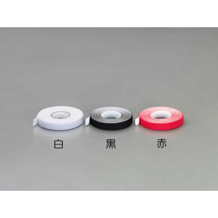 ESCO 10mmx3.0m 両面マジック結束バンド(超薄型/白) EA944MA-21 4518340169722(CDC)【別送品】