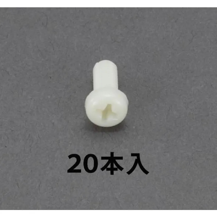 ESCO M3 x10mm 鍋頭小ねじ(RENY/20本) EA945AR-106 4518340188709(CDC)【別送品】