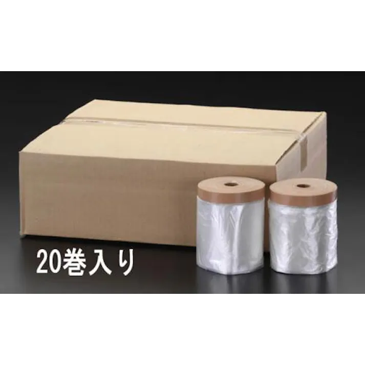 ESCO 1100mmx25m マスキングシート(外装用/20巻) EA944MC-12 4518340212312(CDC)【別送品】
