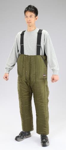 エスコ [ XL] 防寒オーバーオール(Sage) EA915GC-24 入数：1本 XL 防寒オーバーオール Sage EA915GC-24 エスコ ESCO