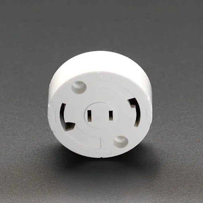 神保電器(JIMBO) 125V/6A 引掛けシーリング(コンセント付・丸型) EA940CJ-31 4518340235656(CDC)【別送品】