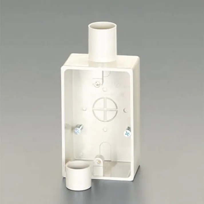 未来工業 φ22mm 露出ボックス(VE管用/1方向)ベージュ EA940CS-82 4518340243040(CDC)【別送品】