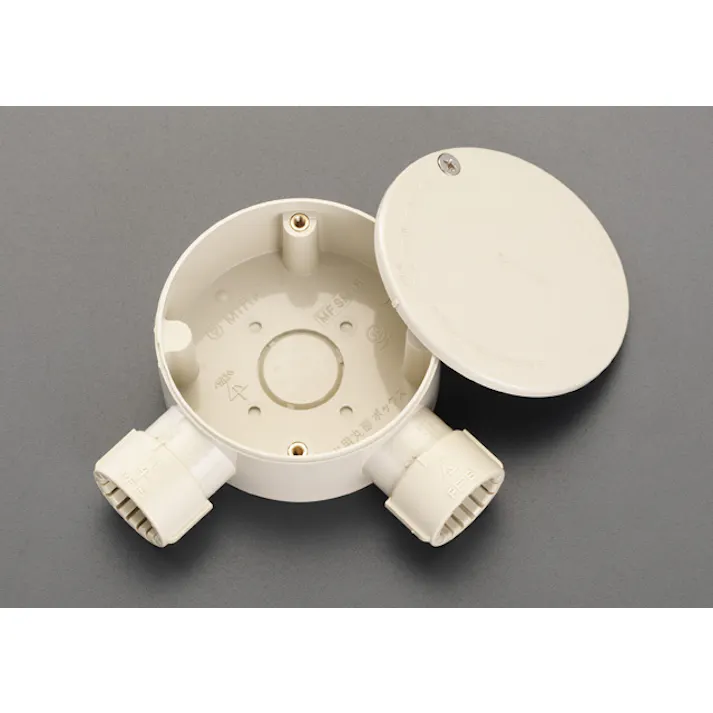 未来工業 露出ボックス(フレキ管用/3方向) φ22mm EA940CS-68 4518340243934【別送品】