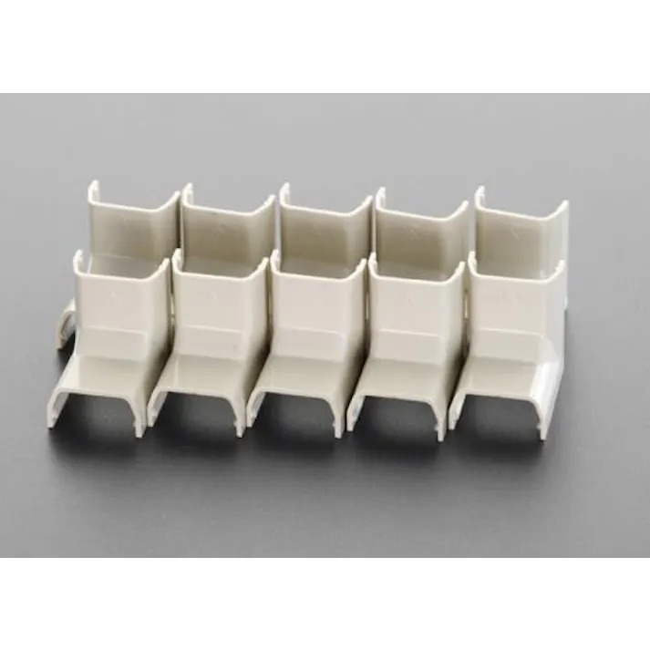 未来工業 モール継手内曲(プラスチック/白/10個) 28.6x35mm EA947HM-13H 4518340244214【別送品】