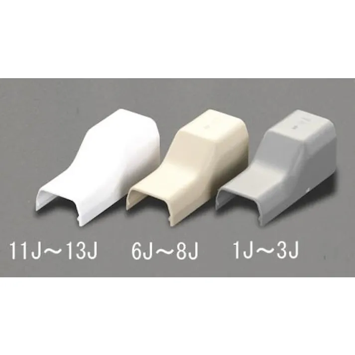 未来工業 28x 65mm モール継手コーナー(プラスチック/白/10個) EA947HM-13J 4518340245099(CDC)【別送品】
