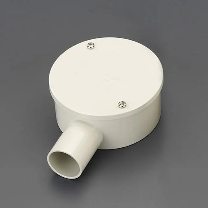 未来工業 φ22mm 露出ボックス(VE管用/1方向)ベージュ EA940CS-122 4518340245372(CDC)【別送品】