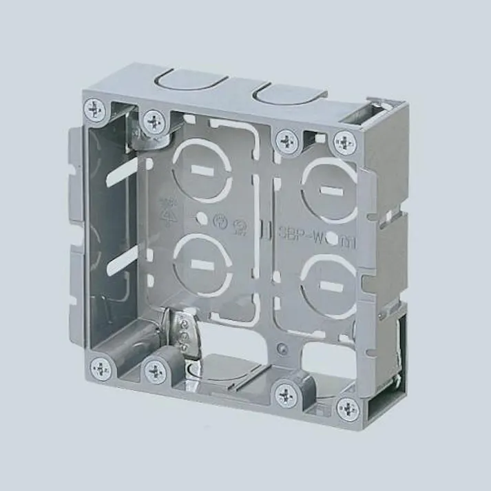 未来工業 98x108x35mm パネルボックス(2個用) EA940CS-192 4518340247925(CDC)【別送品】