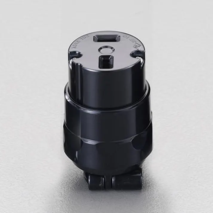 明工社 AC250V/20A コネクターボディ(2P) EA940BE-2 4518340379497(CDC)【別送品】