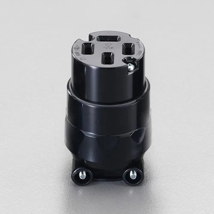 明工社 AC250V/20A コネクターボディ(接地3P) EA940BG-2 4518340379510(CDC)【別送品】