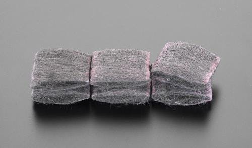 スチールたわし(ソープ付/6個) 60x55mm EA928AG-40 4518340452589【別送品】