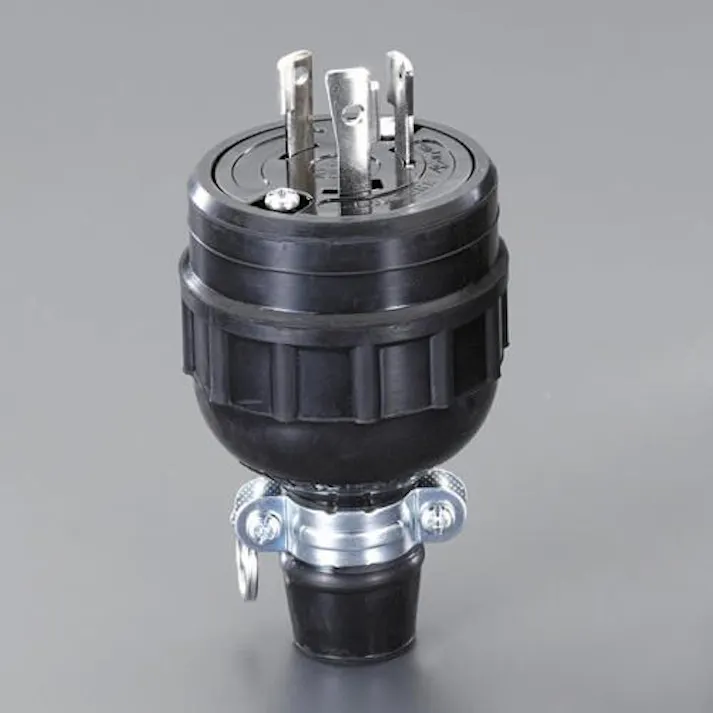 明工社 AC250V/30A 引掛プラグ(接地2P) EA940BM-21 4518340501393(CDC)【別送品】