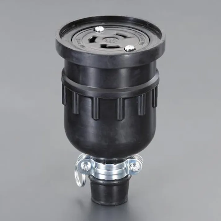 明工社 AC250V/30A 防水型引掛コネクター(接地2P) EA940BM-12 4518340504318(CDC)【別送品】