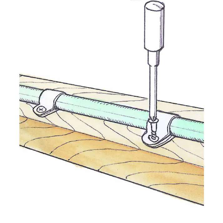 ケーブルクランプ(100個) 8.4mm EA947F-8 4518340561762【別送品】