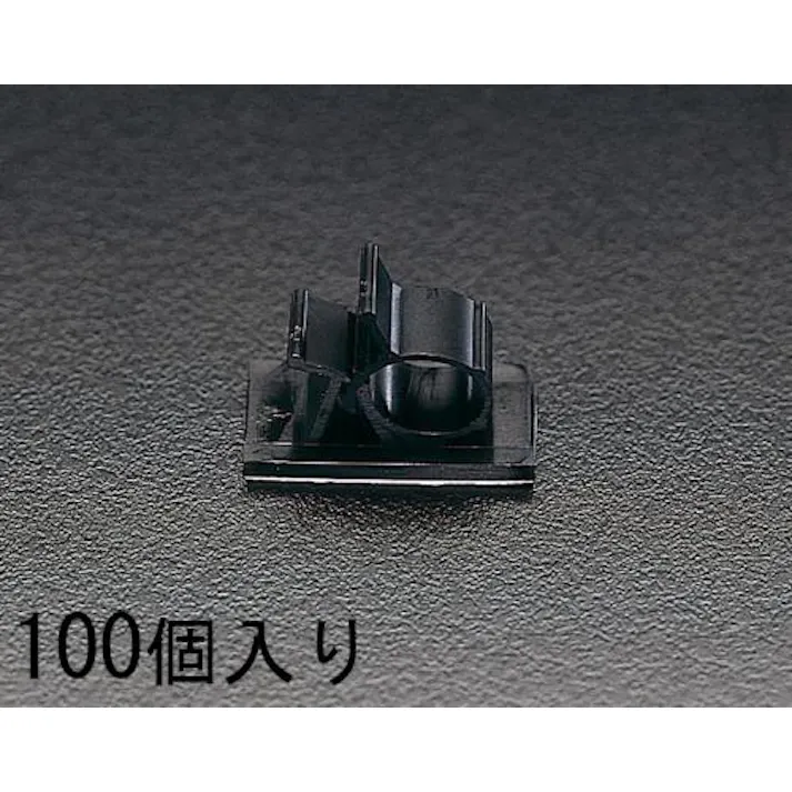 自在ケーブルクランプ(100個) 7.9-10.3mm EA947FA-10 4518340561847【別送品】