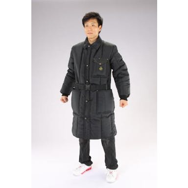 ESCO  [ XL] 防寒ロングコート(Navy) EA915GM-84 4518340562769(CDC)【別送品】
