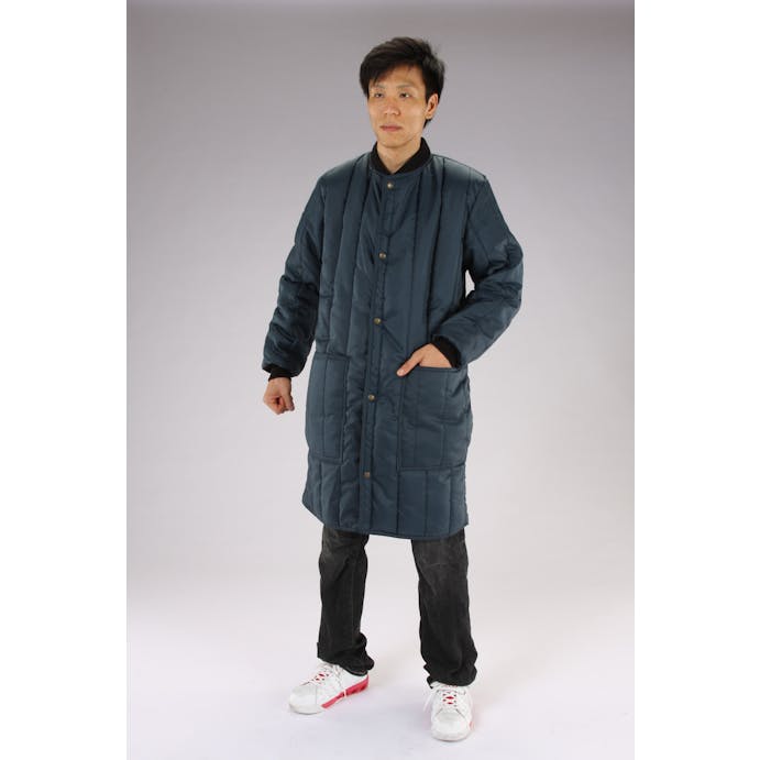 ESCO  [2XL] 防寒ロングコート(Navy) EA915GM-95 4518340571242(CDC)【別送品】