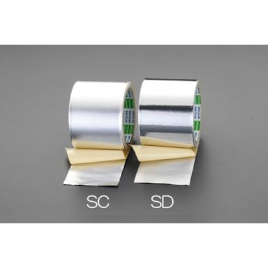 ESCO  50mmx10m 粘着テープ(アルミ箔) EA944SC-50 4518340588776(CDC)【別送品】