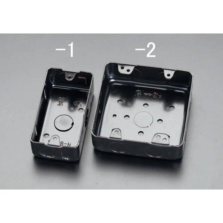 スイッチボックス(1個用) 20mm穴 EA940CR-1 4518340617742【別送品】