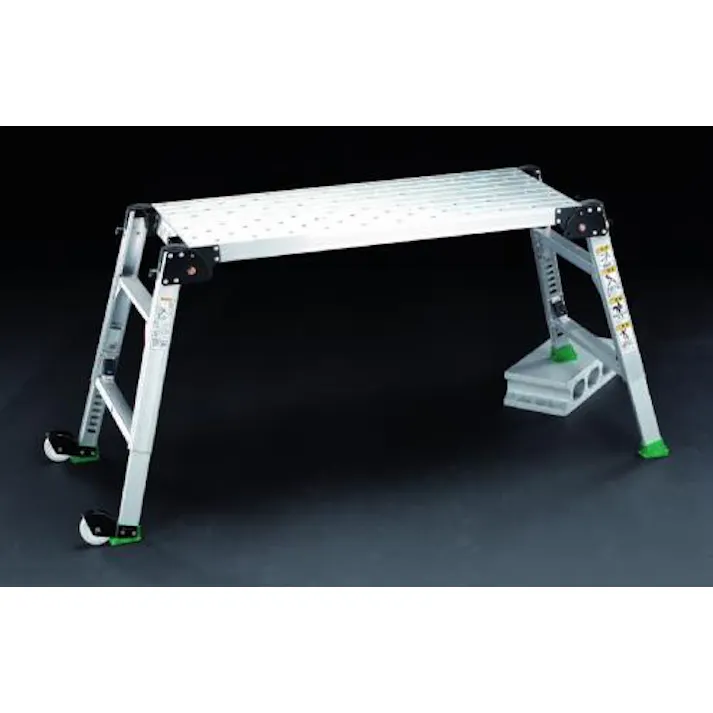 足場台(調整脚・キャスター付) 66-96cm EA905DF-2 4518340618596【別送品】