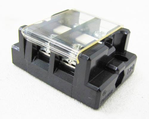 パトライト(春日電機) 組端子台 2極[250V/40A] EA940DM-12 4518340624108【別送品】