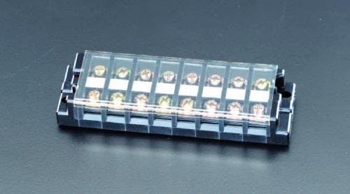 パトライト(春日電機) 組端子台 8極[250V/40A] EA940DM-18 4518340624146【別送品】