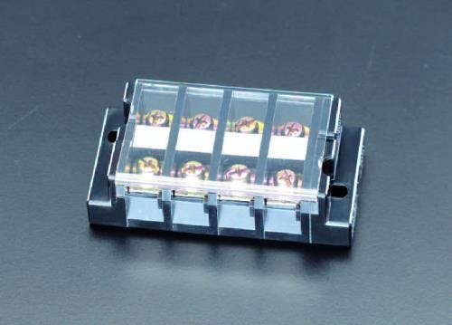パトライト(春日電機) 組端子台 4極[600V/50A] EA940DM-24 4518340624177【別送品】