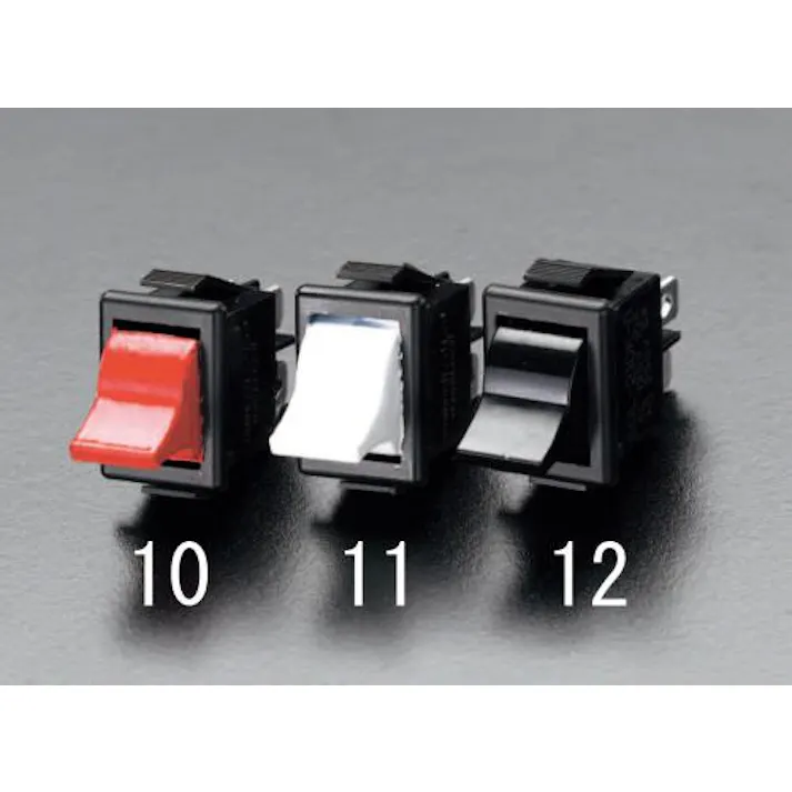 レバースイッチ(白) 125V/10A EA940DH-11 4518340624856【別送品】