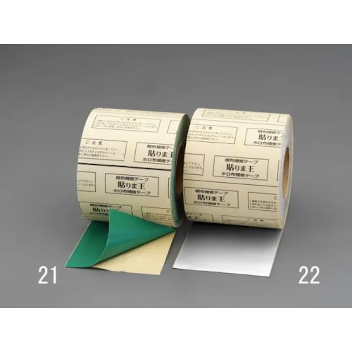 ESCO  140mmx25m 幌補修テープ(シルバー) EA944MT-22 4518340639669(CDC)【別送品】