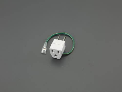 エレコム 変換プラグ(ノイズ非対応) AC125V/15A EA940BA-10 4518340688063【別送品】