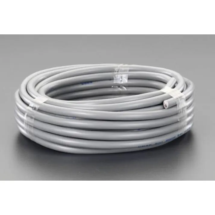 ESCO 300V/12A/ 20m ビニールキャブタイヤケーブル(灰) EA940AG-3 4518340705548(CDC)【別送品】
