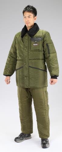 防寒服上下セット(Sage) [2XL] EA915GM-34 4518340785144【別送品】