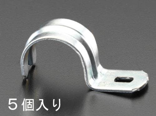 未来工業 片サドル(スチール製/5個) 18-18.5mm EA947BR-1 4518340796737【別送品】