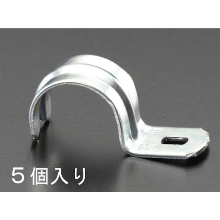 未来工業 19 - 20mm 片サドル(スチール製/5個) EA947BR-2 4518340796744(CDC)【別送品】