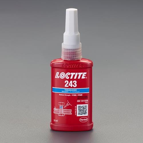 LOCTITE(ロックタイト) ねじゆるみ止め剤(中強度・中粘度) 50ml EA933AC-5 4518340833326【別送品】