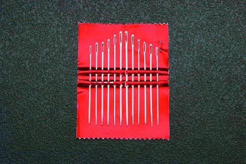 12本組 かがり縫用・針セット EA916JC-15 4518340855144【別送品】