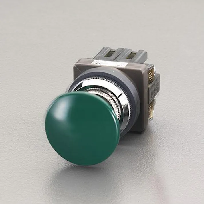 IDEC 30mm プッシュプルスイッチ(大型・緑) EA940D-42 4518340899759(CDC)【別送品】