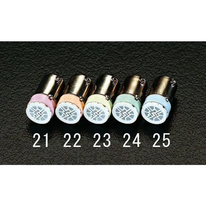 ESCO AC/DC24V (20.5mm) LEDランプ(ブルー) EA940DE-25 4518340900479(CDC)【別送品】