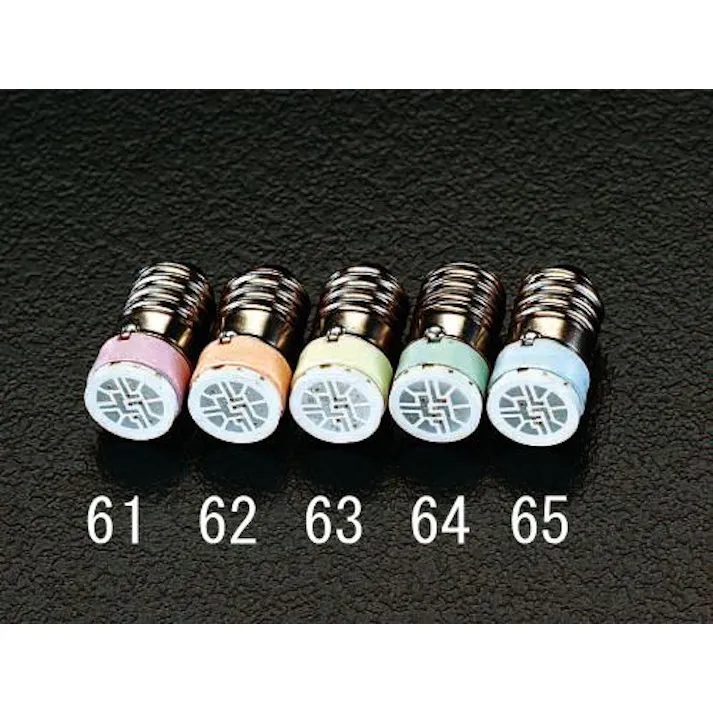 ESCO AC/DC12V/E10(23mm) LEDランプ(オレンジ) EA940DE-62 4518340900646(CDC)【別送品】