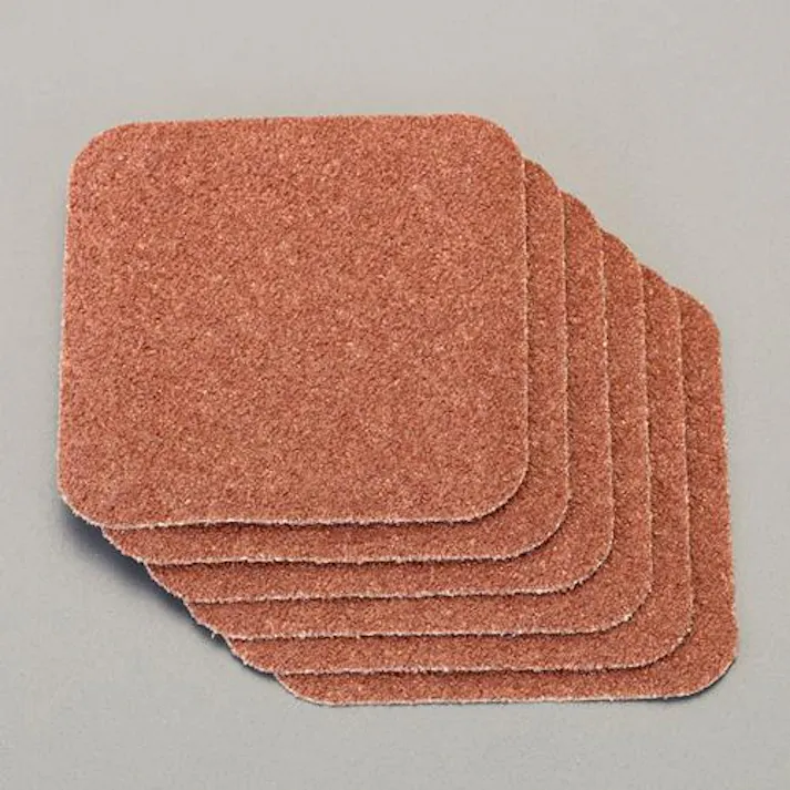 ESCO 70x70mm 滑り止めシート(屋外用・茶/6枚) EA944DA-1 4518340923034(CDC)【別送品】