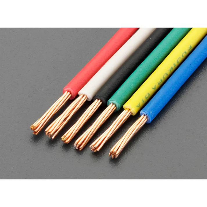 IV電線(撚線/黄) 1.25平方ミリメートルx20m EA940AT-5 4518340948594【別送品】