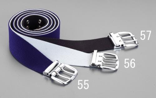 トーヨーセフティー 作業用ベルト(黒) 50x1400mm EA924-57 4548745000788【別送品】