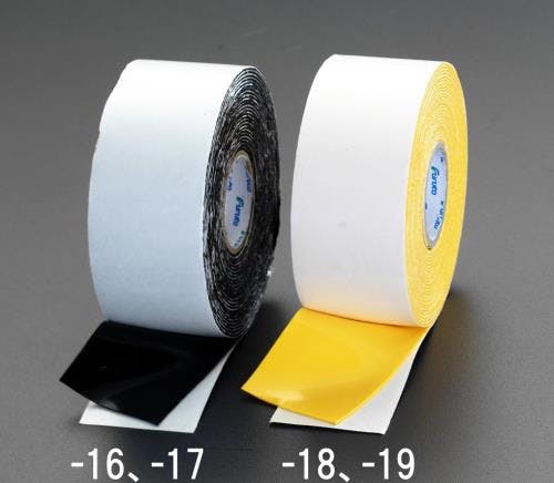 自己融着テープ(1.0mmブチルゴム/黄) 40mmx5m EA944MH-18 4548745009675【別送品】