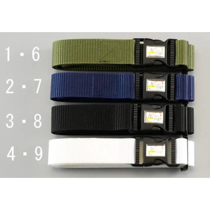 ESCO 38mm 作業ベルト(ブラック) EA924A-3 4548745067057(CDC)【別送品】