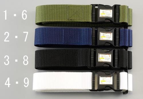 作業ベルト(モスグリーン) 38mm EA924A-1 4548745068719【別送品】