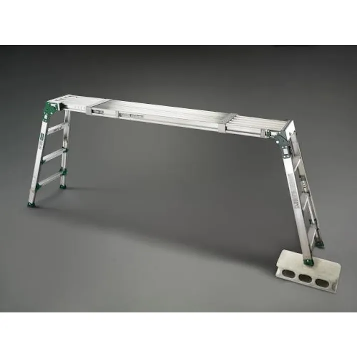 アルインコ(ALINCO) 足場台(伸縮式・調整脚付) 0.86-1.26m EA905DH-2A 4548745146387【別送品】
