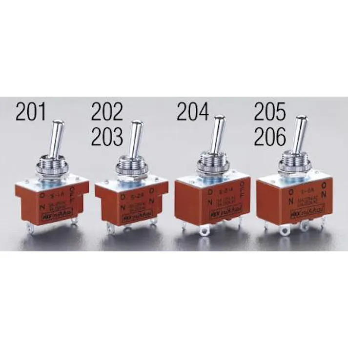 NKKスイッチズ 125V/15A 単極双投/トグルスイッチ EA940DH-202 4548745173109(CDC)【別送品】
