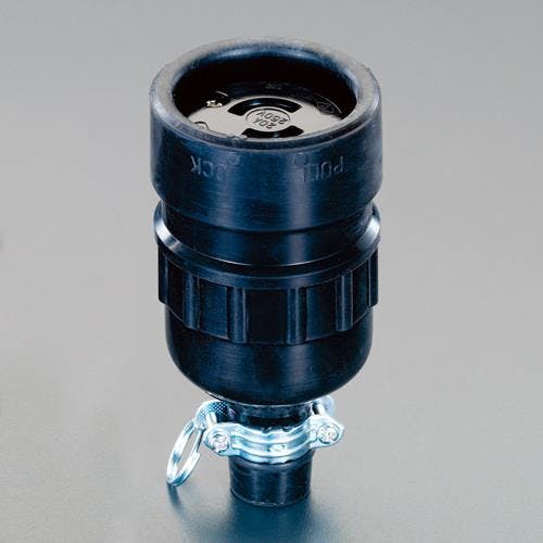 明工社 防水型コネクター(2P) AC250V/20A EA940BT-12 4548745174632【別送品】